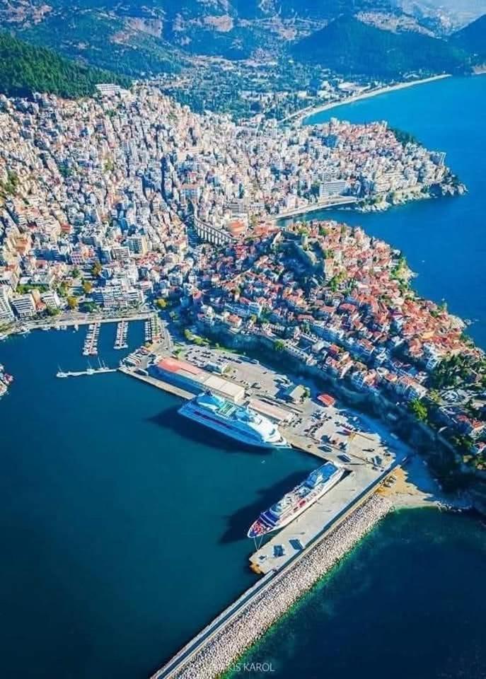 Seaview Kavala Port Apartment Exterior foto